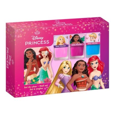 Set manichiura pentru copii, 3 Oje + Pila, Disney Princess, 1665 Set manichiura pentru copii, 3 Oje + Pila, Disney Princess, 1665