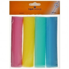 Bigudiuri flexibile, din burete, Top Choice, Ø35, 4 buc/set