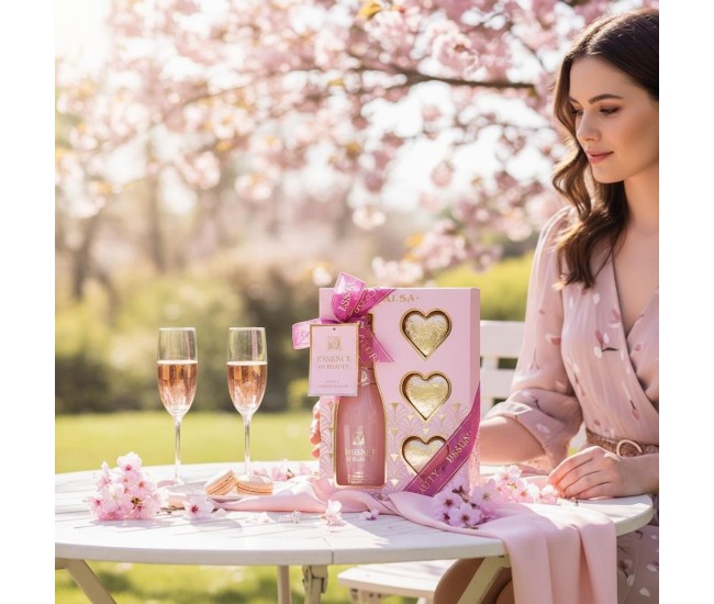 Set cadou baie Essence of Beauty Trandafir & Floare de Cireș, Accentra, 6062137