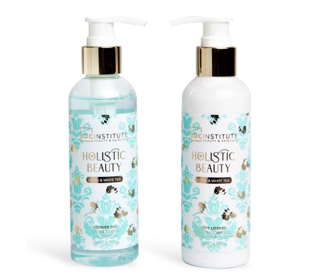 Set gel dus, lotiune corp Holistic Beauty, IDC Institute 75015, 360 ml Set gel dus, lotiune corp Holistic Beauty, IDC Institute 75015, 360 ml