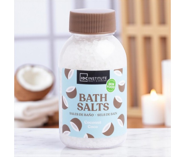 Sare de baie cocos, IDC Institute, 90426, 175 g Sare de baie cocos, IDC Institute, 90426, 175 g