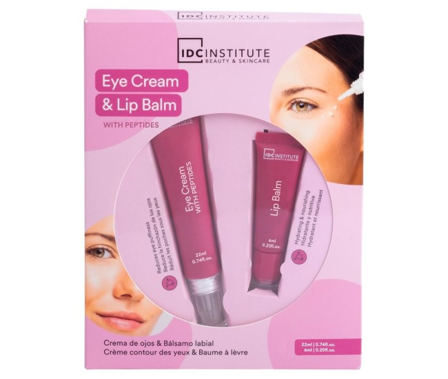 Set crema de ochi si balsam de buze, 56130, IDC Institute Set crema de ochi si balsam de buze, 56130, IDC Institute