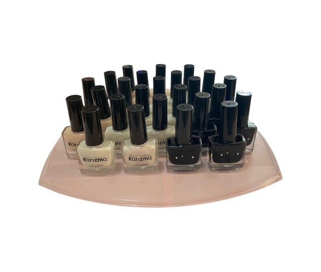 Lac de unghii Karizma, Natural Colors, set de 25 buc