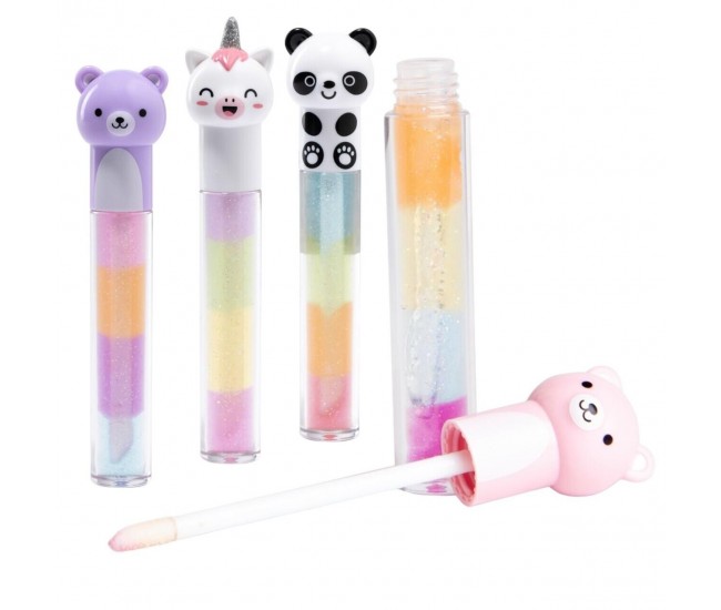 Luciu de buze Shiny Animals, Set 24 buc, Martinelia Luciu de buze Shiny Animals, Set 24 buc, Martinelia