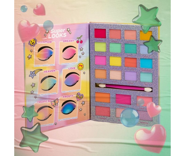 Paleta de machiaj Ultimate Glam Super Girl, Martinelia, 85414
