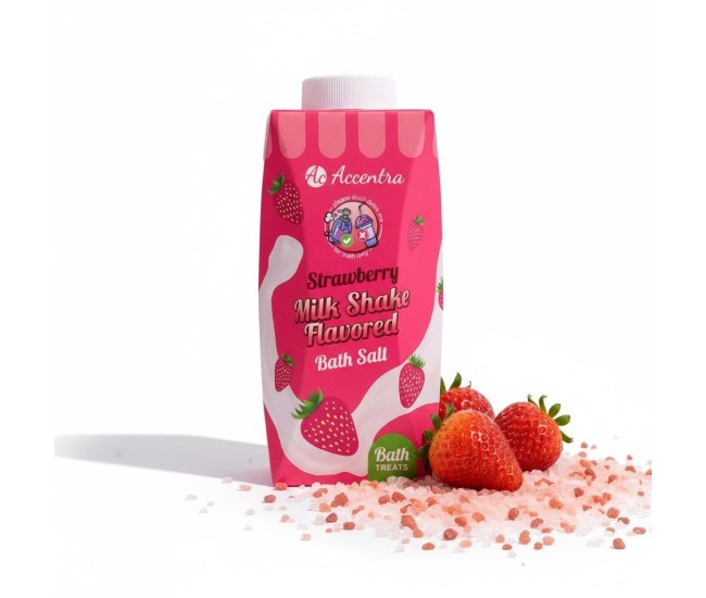 Sare de baie Milk Shake Căpșuni 3562921, Accentra, 200g Sare de baie Milk Shake Căpșuni 3562921, Accentra, 200g