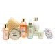 Set cadou spa in cos decorativ, Holistic Beauty Lotus & White Tea cu 8 produse,  IDC Institute, 42223