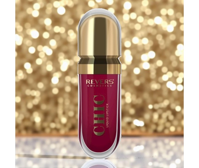 Ruj lichid Chic nr 2 Riot, Revers, 7,5 ml Ruj lichid Chic nr 2 Riot, Revers, 7,5 ml