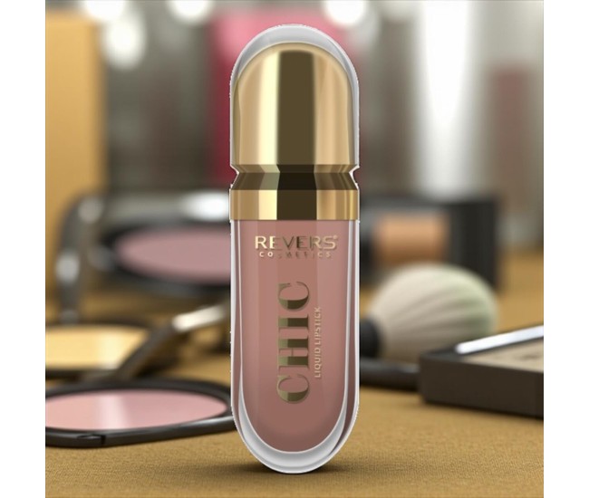 Ruj lichid Chic nr 5 Pillow Talk, Revers, 7,5 ml Ruj lichid Chic nr 5 Pillow Talk, Revers, 7,5 ml