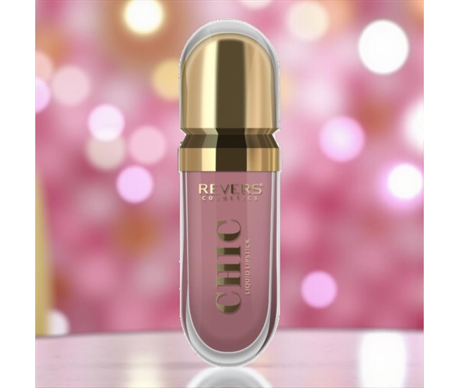 Ruj lichid Chic nr 6 Cool Nude, Revers, 7,5 ml Ruj lichid Chic nr 6 Cool Nude, Revers, 7,5 ml