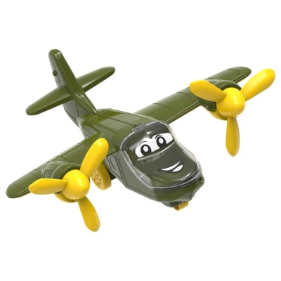 Aeroplan de jucarie, Technok (9666), verde militar
