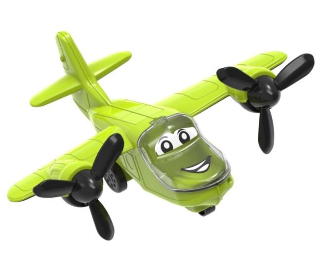 Aeroplan de jucarie, Technok (9666), verde