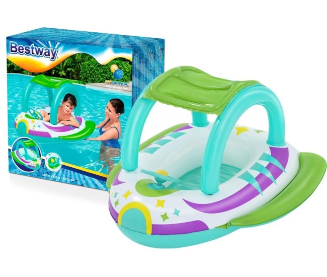 Barcuta gonflabila Bestway 34149, Baby Boat, 107 x 112 cm Barcuta gonflabila Bestway 34149, Baby Boat, 107 x 112 cm
