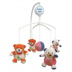 Carusel muzical Baby Mix, ursuleti din plus
