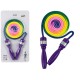 Coarda de sarit cu maner mov, 2.1 m Coarda de sarit cu maner mov, 2.1 m
