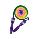 Coarda de sarit cu maner mov, 2.1 m Coarda de sarit cu maner mov, 2.1 m