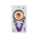 Coarda de sarit cu maner mov, 2.1 m Coarda de sarit cu maner mov, 2.1 m