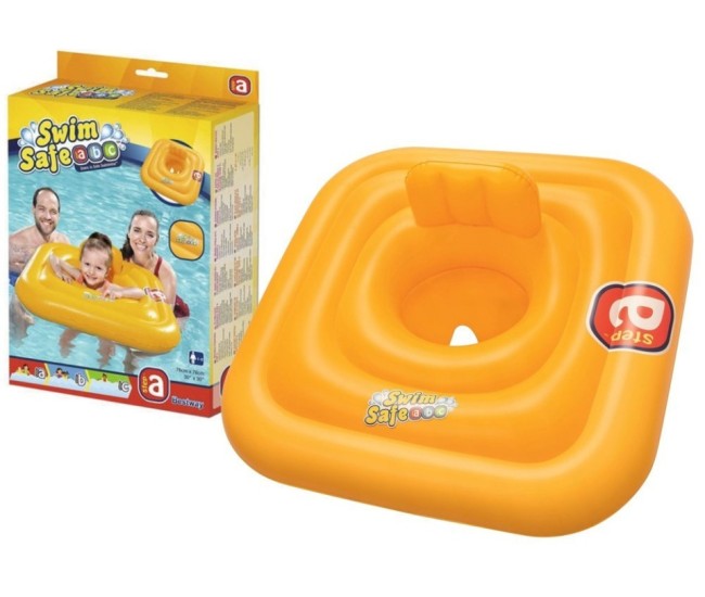 Colac pentru bebelusi, Bestway 32050, 76 x 76 cm, galben Colac pentru bebelusi, Bestway 32050, 76 x 76 cm, galben