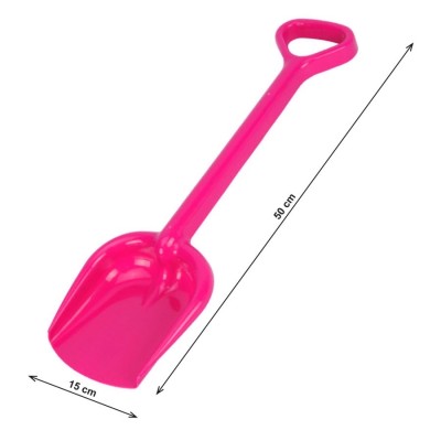 Lopata pentru nisip, Technok (2766), 50 cm, roz
