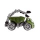 Masinuta utilaj mega basculanta, Technok, cu brat mobil, cu cupa, verde militar Masinuta utilaj mega basculanta, Technok, cu brat mobil, cu cupa, verde militar