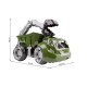 Masinuta utilaj mega basculanta, Technok, cu brat mobil, cu cupa, verde militar Masinuta utilaj mega basculanta, Technok, cu brat mobil, cu cupa, verde militar