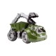 Masinuta utilaj mega basculanta, Technok, cu brat mobil, cu cupa, verde militar Masinuta utilaj mega basculanta, Technok, cu brat mobil, cu cupa, verde militar