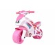 Motocicleta de curse My Little Fancy Bike, TechnoK, alb cu roz Motocicleta de curse My Little Fancy Bike, TechnoK, alb cu roz