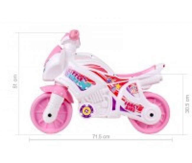Motocicleta Ride On de curse TechnoK, My Little Fancy Bike Motocicleta Ride On de curse TechnoK, My Little Fancy Bike
