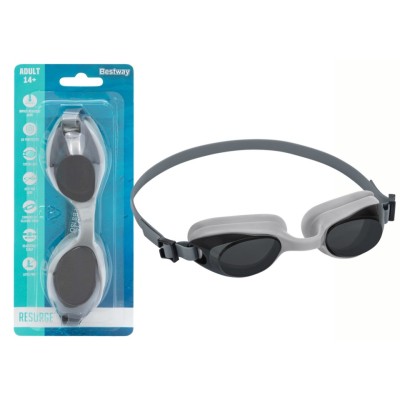 Ochelari de inot Bestway 21051, protectie UV, gri cu negru