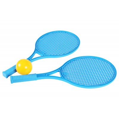 Pereche rachete mari cu minge, Technok, (3800), verde