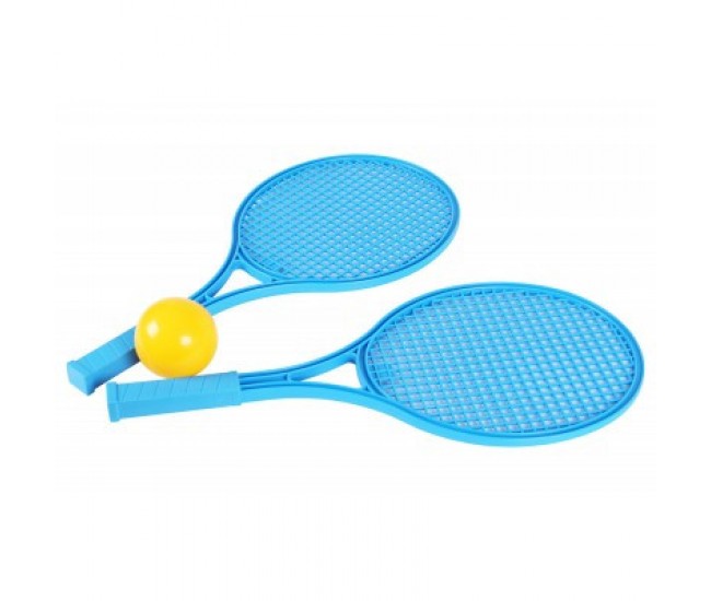Pereche rachete mari cu minge, Technok, (3800), verde Pereche rachete mari cu minge, Technok, (3800), verde