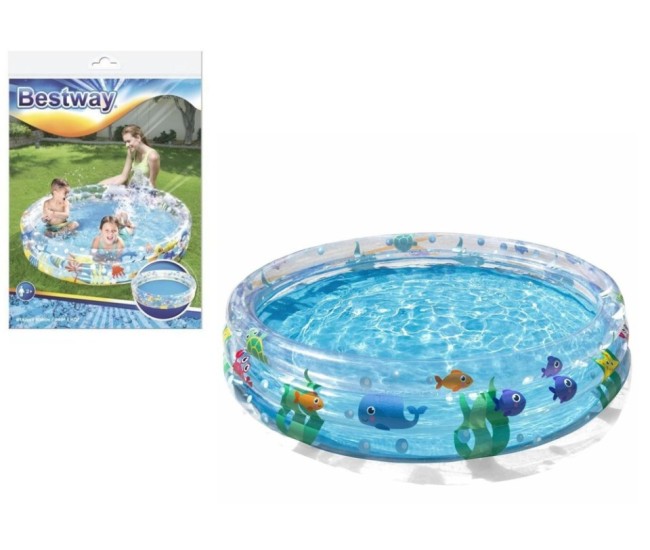 Piscina gonflabila pentru copii Bestway, 152x30 cm, 51004 Piscina gonflabila pentru copii Bestway, 152x30 cm, 51004