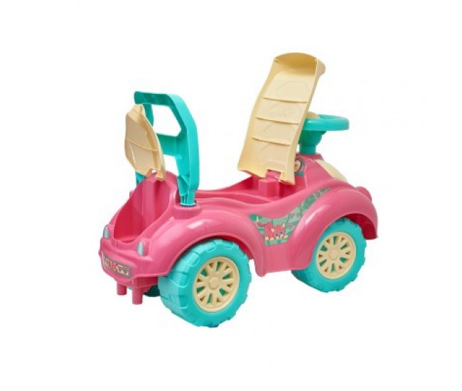 Premergator ride-on TechnoK, masinuta vesela, cu claxon, pisica