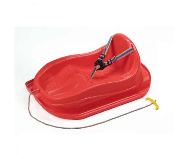 Sanie bob Marmat baby cu centura de siguranta, rosu Sanie bob Marmat baby cu centura de siguranta, rosu