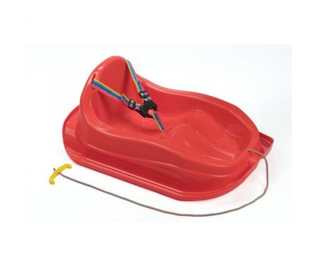 Sanie bob Marmat baby cu centura de siguranta, rosu Sanie bob Marmat baby cu centura de siguranta, rosu