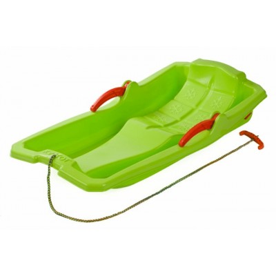 Sanie bob Marmat cu frana, verde