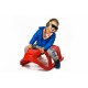 Sanie Marmat Snow Star 90 cm, rosu Sanie Marmat Snow Star 90 cm, rosu