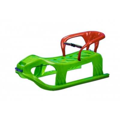 Sanie Marmat Star, 90 cm, verde cu spatar rosu - 6593