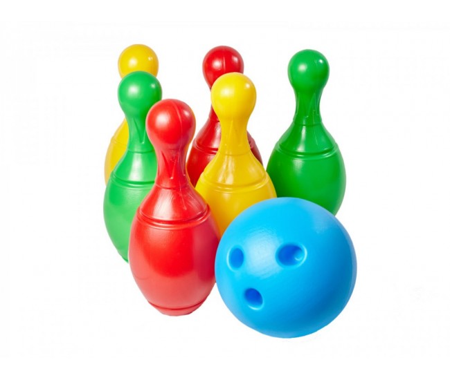 Set bowling, TechnoK, cu 6 popice Set bowling, TechnoK, cu 6 popice