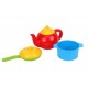 Set ceai si vesela, Technok, multicolor Set ceai si vesela, Technok, multicolor