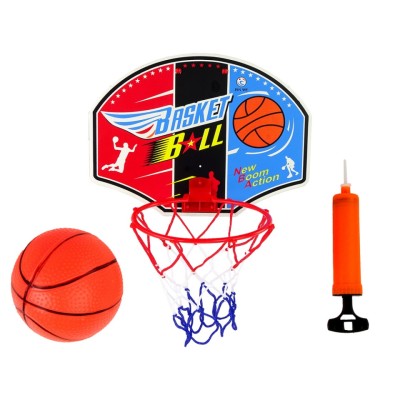 Set cos de baschet cu minge si pompa, Enthusiast Sport