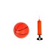 Set cos de baschet cu minge si pompa, Fun Shot Set cos de baschet cu minge si pompa, Fun Shot