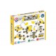Set de construit metalic, TechnoK, 6 modele de vehicule, 225 de piese Set de construit metalic, TechnoK, 6 modele de vehicule, 225 de piese