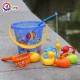 Set de joaca de pescuit, Technok, cu galeata si accesorii