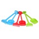 Set de nisip, unelte de gradina, Technok (1424), lopata si grebla, 50 cm, rosu Set de nisip, unelte de gradina, Technok (1424), lopata si grebla, 50 cm, rosu