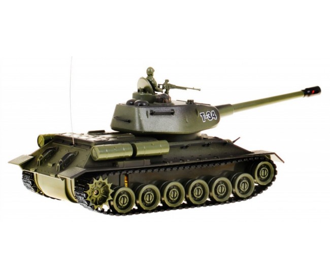Tanc T-34, de atac cu telecomanda 1:28 Tanc T-34, de atac cu telecomanda 1:28