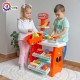Tejghea de vanzari supermarket, Technok, cu efecte sonore, si accesorii, casa de marcat, cititor de card, legume si fructe Tejghea de vanzari supermarket, Technok, cu efecte sonore, si accesorii, casa de marcat, cititor de card, legume si fructe