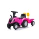 Tractor premergator New Holland, cu remorca, roz Tractor premergator New Holland, cu remorca, roz
