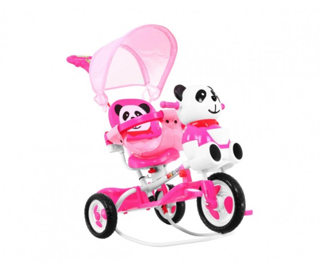 Tricicleta pentru copii Panda, roz Tricicleta pentru copii Panda, roz