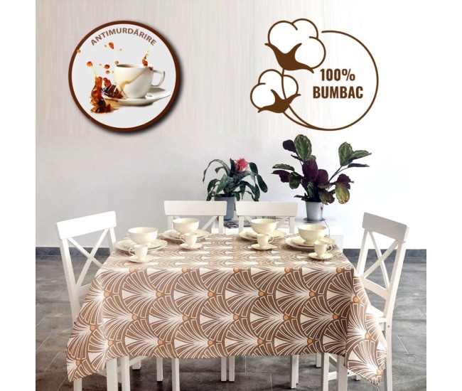 Fata de masa antimurdarire 100% bumbac roze